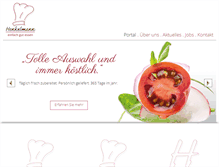 Tablet Screenshot of henkelmann-gastronomie.de